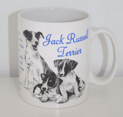 Ceramic Jack Russell Terrier Mug
