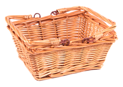 Luxury Small Rectangular Market Basket S062