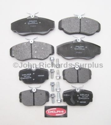 Brake Pad Set Front & Rear JRS043