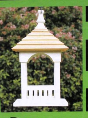 The Southwold Wooden Hanging Bird Table Feeder 28762