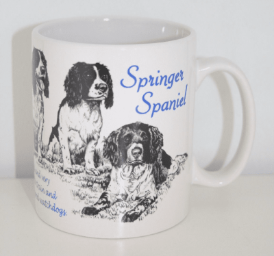 Ceramic Springer Spaniel Mug