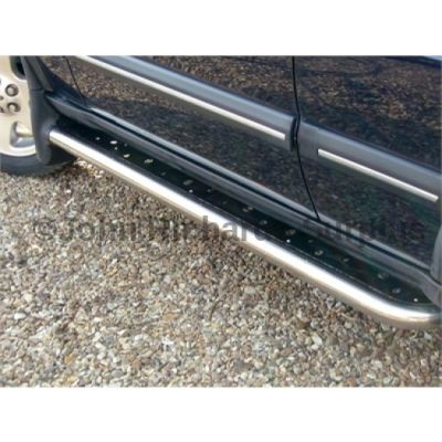 Discovery 2 Side Step Pair With Mudflaps STC50032 POA