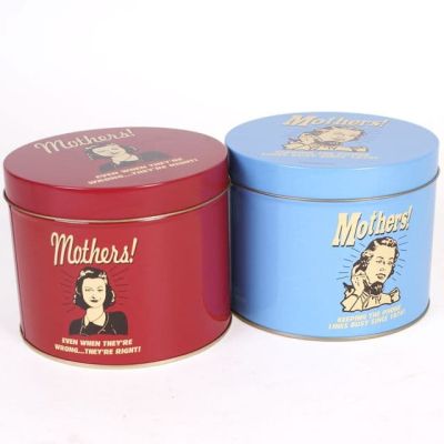 Mothers Retro Storage Tin In 2 Colours TB32311