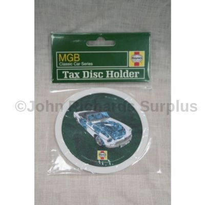 Haynes MGB Tax Disc Holder