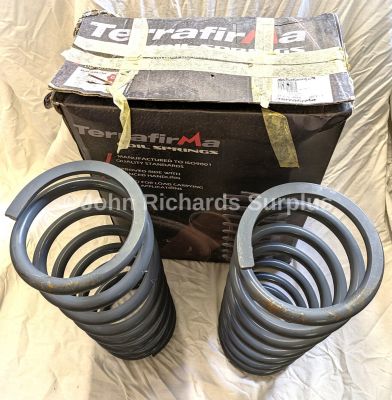 Terrafirma +2" Heavy Duty Spring Pair New With Marks From Fitting To Vehicle TF015