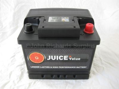 Juice 12V 43AH Car Battery Type 063 (Collect Only)