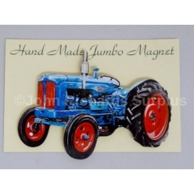 Handmade wooden Jumbo Magnet Fordson Major Tractor