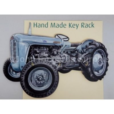 Handmade wooden key rack Ferguson 35 Tractor