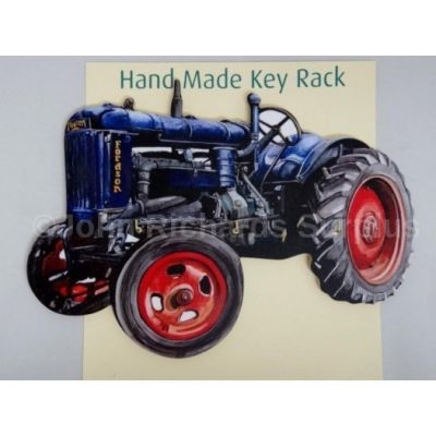 Handmade wooden key rack Fordson EN27 Tractor