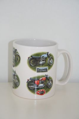 Classic China Durham Mug Classic Motorcycles