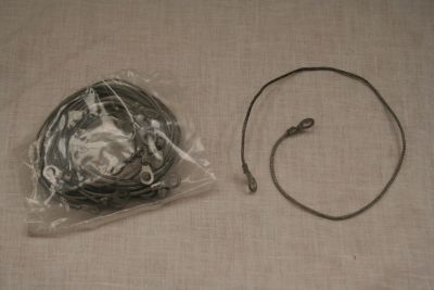 Braided earth cable light duty pack x10