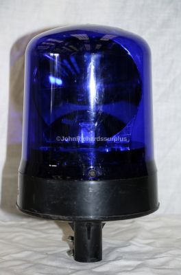 Britax 24 Volt Pole Mount Blue Rotating Beacon  372-00