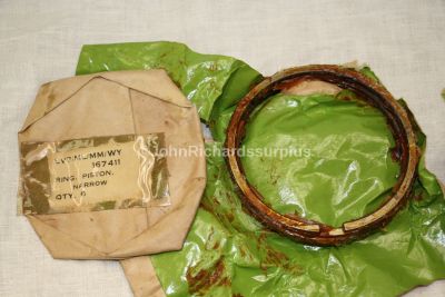 Morris Piston Ring 6 Rings Per Box 167411