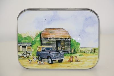 Sue Podbery Collection Tobacco Tin Land Rover Series 3 SP212MMT