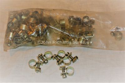 Mini Hose Clamp 1/2" to 5/8" Steel Zinc Coated 50 per box 4730-99-817-1514