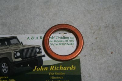 Land Rover LT77 Gearbox Main Case Drain Plug Washer FRC7064