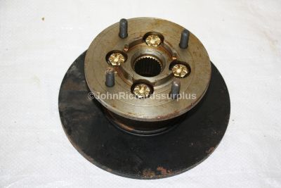 Austin Metro Front Solid Brake Disc & Drive Flange NAM5529
