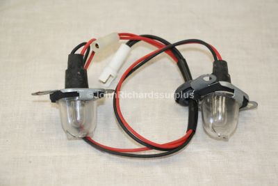 Austin Metro Number Plate Lamp ADU4023