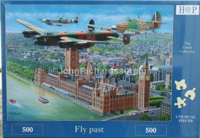 Fly Past 500 Piece Jigsaw Puzzle Battle of Britain Memorial Flight
