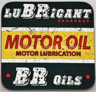 Drinks Coaster Motor Oil BR Oils