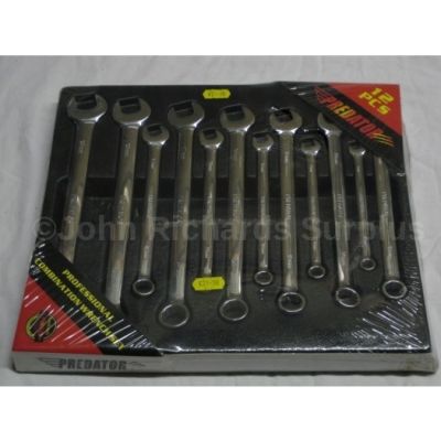 Predator 12 Piece Metric Combination Spanner Set