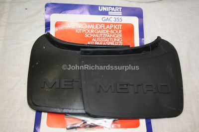 Austin Metro Rear Mudflap Pair GAC355