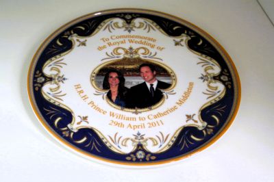 William & Catherine Commemorative Trivet LP18014