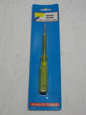 Hilka Mains Tester Screwdriver