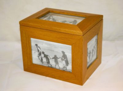 Wooden Photo Box Photograph Storage 318036