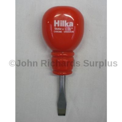 Hilka 6mm x 1/2" Flat Head Screwdriver