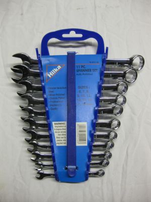 Hilka 11 Piece Metric Combination Spanner Set 