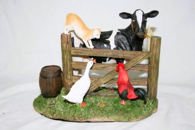 Farm Life by Regency "Meeting at the Gate "Farm Animals 49130