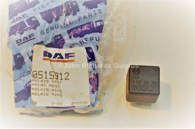 Daf Truck Bosch 24 volt 5 Pin Relay 051592