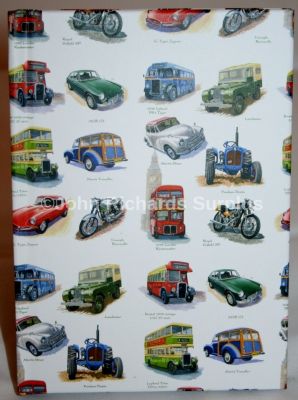 Classic vehicles Hardback A6 notebook