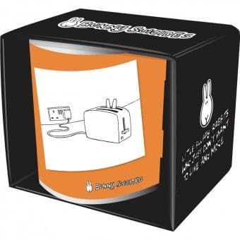 Bunny Suicides Death by Toaster Mug Novelty Collectable Gift MUGBS2
