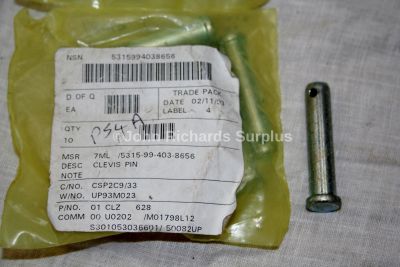 Mini Clutch Arm Lower Clevis Pin CLZ628