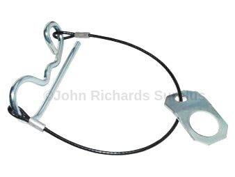 Tow Hitch Chain Tag & Clip Lanyard DA2123A
