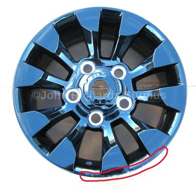Sawtooth Style Alloy Wheel 18" x 8 - Damaged - Collection Only DA6548