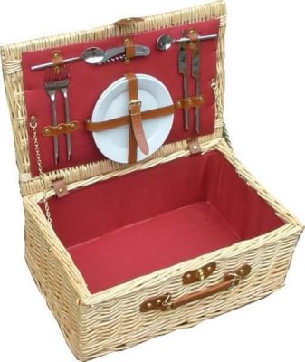 Buckingham Luxury Wicker Picnic Hamper Seconds Clearance GG023