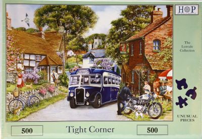 Tight Corner 500 Piece Jigsaw Puzzle 
