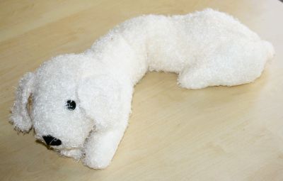 Homecraft Fluffy Dog Draught Excluder 41276