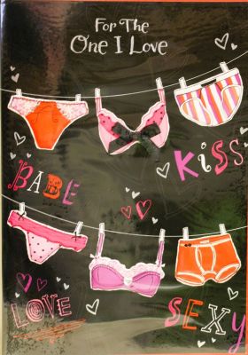 Valentines Day Card For The One I Love Free P&P HAV237