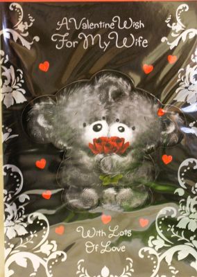 Valentines Day Card For My Wife Free P&P HAV238