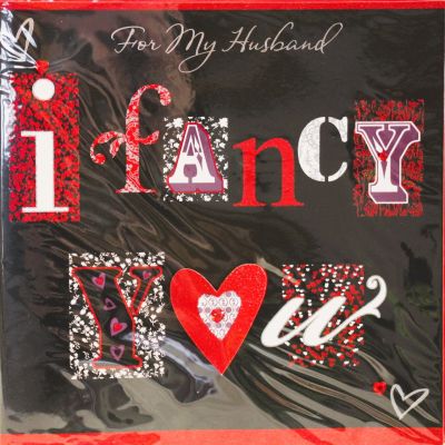 Valentines Day Card For My Husband Free P&P HAV249V51