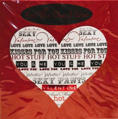 Valentines Day Card For The One I Love Free P&P HAV250V97