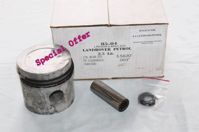 Land Rover 2.5 Petrol Piston Engine Set +040' RTC4734