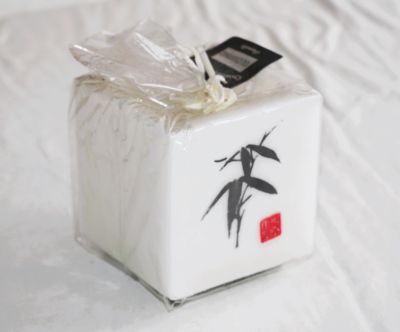 Oriental Mysteries Square Block Glowing Candle 094629 Type D