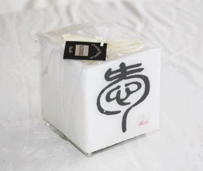 Oriental Mysteries Square Block Glowing Candle 094629 Type B