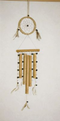 Dream Catcher Bamboo Wind Chime 477-002