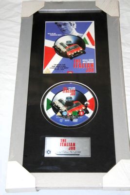 Limited Edition The Italian Job Framed DVD